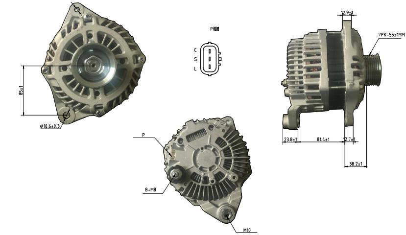 12V-150A-Alternator-for-Mitsubishi-Infiniti-Lester-11340-A3tj1991 (1)