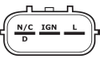 Alternator for Denso Lester 21236 OEN 101211-8630 12V 45A 