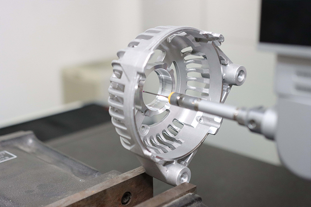 Automotive Alternator Housing Precision Machining and Inspection